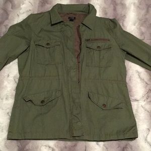 Army Green J. Crew Jacket